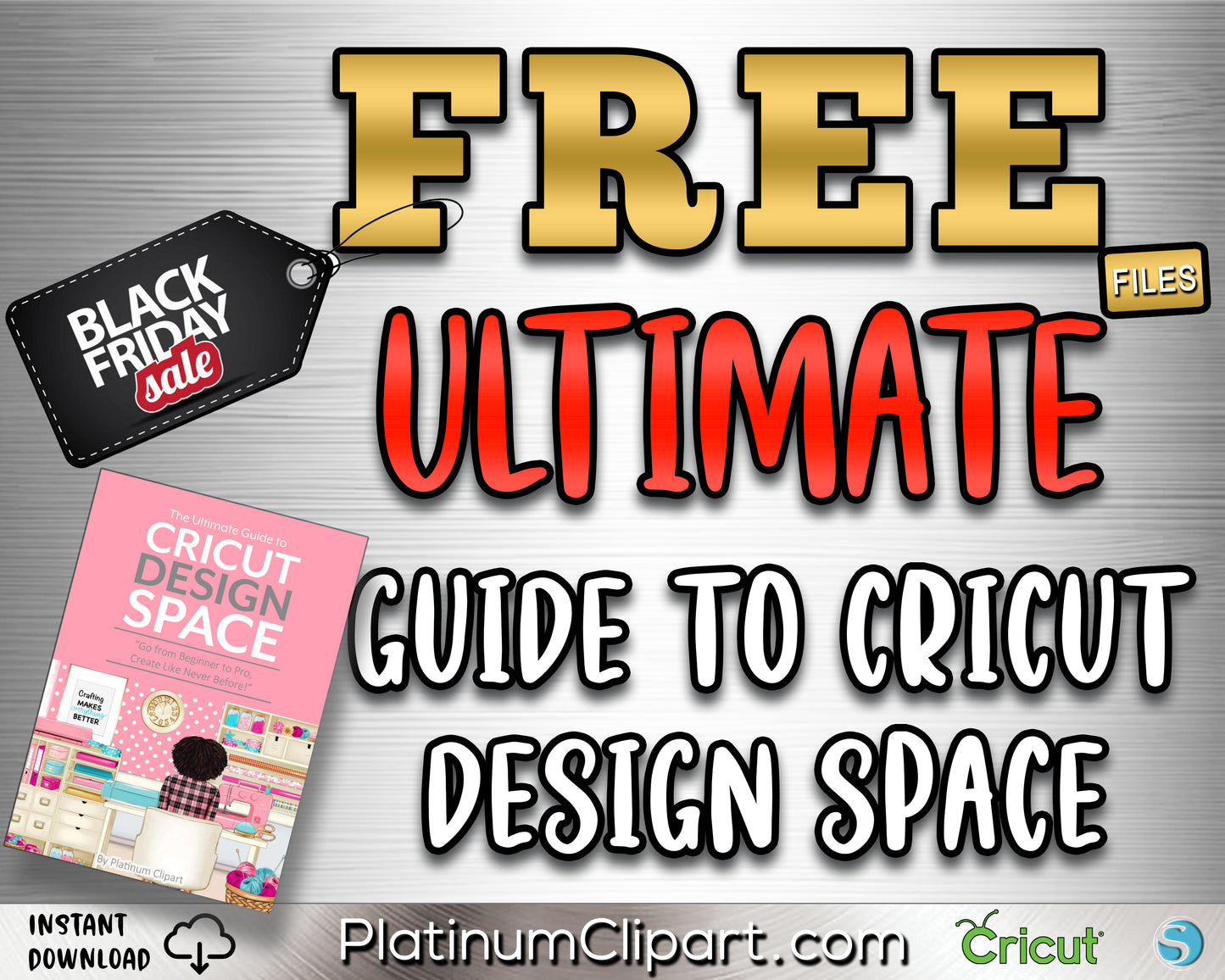 ULTIMATE BUNDLE, SVG, CLIPART & FONTS