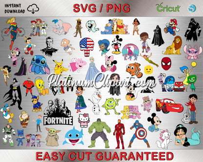 ULTIMATE BUNDLE, SVG, CLIPART & FONTS