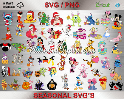 ULTIMATE BUNDLE, SVG, CLIPART & FONTS