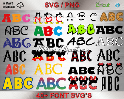 ULTIMATE BUNDLE, SVG, CLIPART & FONTS