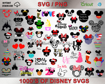 ULTIMATE BUNDLE, SVG, CLIPART & FONTS