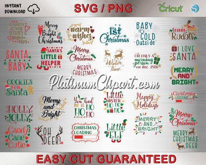 ULTIMATE CHRISTMAS SVG BUNDLE