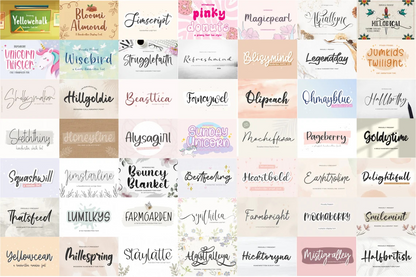 ULTIMATE BUNDLE, SVG, CLIPART & FONTS