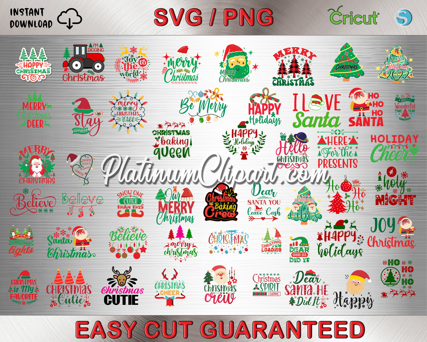 ULTIMATE CHRISTMAS SVG BUNDLE