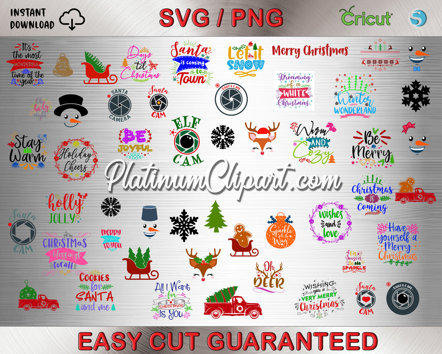 ULTIMATE CHRISTMAS SVG BUNDLE